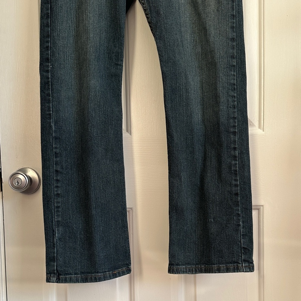 Signature by Levi Strauss Men's Straight Jeans - Dark Blue - 34/32 - Picture 2 of 9